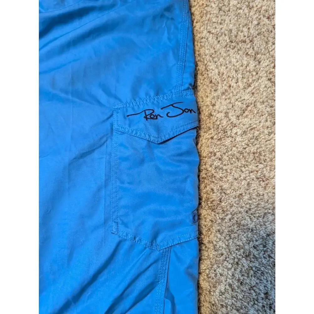 RON JON SURF SHOP Men's Board Shorts/swim shorts, Size 38; Blue